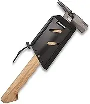 Jolly Roger | Clip-On Hammer and Tool Holster - Adjustable Tool Belt Holster Holds Hammers, Hatchet, or Mallet, Pliers, Square, Screwdriver, Flat Bar