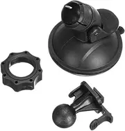 TEAFIRST Black Car Suction Cup Mount Holder Sucker for Nextbase Dash Cam DVR HD Camera