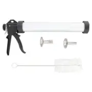 15" Beef Jerky Gun Food Grade Aluminium - Homemade Sausage Making Cannon Ki