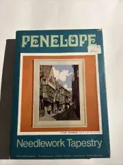 Vintage Penelope Needlework Tapestry Kit Shambles 13” X 18’ E/P 523