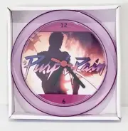 Purple Rain Purple 7" Novelty Wall/Desk Clock Brand New Prince