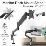 Monitor Stand Arm Desk Mount Single 13-27''LED TV Screen Holder Bracket