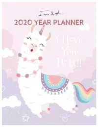 在飛比找博客來優惠-I Can Do It 2020 Year Planner: