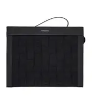 Logo jacquard clutch One size black