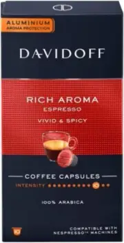 Davidoff Coffee 10 Capsule RICH AROMA Free Shipping World Wide