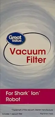 Great Value Shark Ion Robot Vacuum Filter - 1617605 - NEW