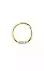 Hinged Nose Ring Septum Clicker Daith Helix Conch Natural Baguette 14k Gold