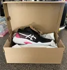 ASICS Netburner Ballistic ff 3 Size 6 Womens Black/Hot Pink BRAND NEW In Box