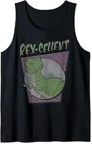 [Disney] Pixar Toy Story Retro Rex Dinosaur Rex-Cellent Tank Top