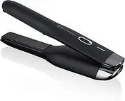 ghd unplugged Cordless Travel Hair Straightener, On The Go Wireless Straightening and Curling Tool For All Hair Types, Lengths And Textures, USB-C Charging cord with AU Plug - Black