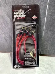 Monster Cable Car Audio Interlink 101XLN Y Adapter 1M to 2F RCA B5