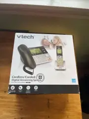 New VTech CS6949 Corded Cordless DECT Phone w/ Answering System