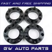 4 PC 1.25" HUB CENTRIC WHEEL SPACER 5X4.25 CB 63.4mm 12x1.5 FIT VOLVO (for: Volvo)