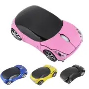 2.4GHz Car Mini Portable Wireless Optical Mouse USB Receiver 1600DPI for Laptop