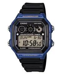 在飛比找Yahoo!奇摩拍賣優惠-【CASIO 專賣】AE-1300WH-2A 防水100米 