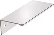 [Amerock] Cabinet Pull | Polished Chrome | 3 inch (76 mm) Center to Center | Edge Pull | 1 Pack | Drawer Pull | Drawer Handle | Cabinet Hardware