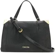 [Calvin Klein] Fern Triple Compartment Satchel