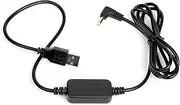 Fumei USB Power Supply Charger Cable Compatible with Yaesu VX-5R VX-6R VX-7R VX-8R FT-2DR FT-70DR FT-270R Walkie Talkie