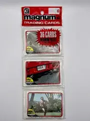 1983 Donruss Magnum PI Rack Pack - Beautiful NM Condition.