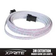 10FT Extension Wire Cord Cables for LED Neon Lights Kit Glow Underbody Under Car