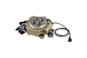 Holley Sniper EFI 4BBL Self Tuning Master Kit Classic Gold Finish 800 cfm 4 Inj