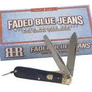 Rough Ryder Denim Micarta Electricians Pocket Knife RR2345