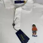 Polo Ralph Lauren Mens XLT Polo Shirt White Beach Bear Classic