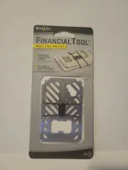 Nite Ize Financial Tool Stainless Credit Card Holder 7-in-1 Multi Tool