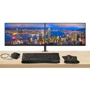 HP EliteDisplay E27q G5 Quad HD 2560 x 1440 LED-Backlit LCD IPS Monitor, 2-Pack