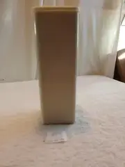 Tepperware Cheese Storage .Cream Color With LID. Help Keep Blocks Of Cheese Fres
