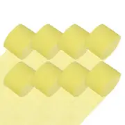 8-Rolls 656ft Crepe Paper Streamer for DIY [Light Yellow-1.8 Inch x 82 Ft/Roll]