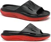 [DUDHUH] Cloud Slides For Men Slip On Black Platform Slide Sandals House Pillow Slippers Shower Indoor And Outdoor Summer Thick Sole