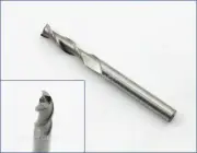 6mm Long Head Two Flute HSS End Milling Hole Saw Cutting Drill Bit Shaft Tool