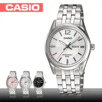 在飛比找momo購物網優惠-【CASIO 卡西歐】氣質女錶_日常生活防水_礦物玻璃__不