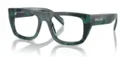 Prada Optical Frame 0PR A17VF 17U1O1 - Emerald marble 53-19-145
