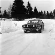Bo Ljungfeldt & Fergus Sager Ford Mustang Monte Carlo Rally 1965 Old Photo 1
