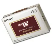 1 Sony mini DV HD tape DVM-63HDR for HDR-HC7 HC1 FX7 Z7U FX1 V1U FX1000 HC1