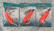 3 Packs Hurricane Flounder Rig Spinner Float & Sinker 1.25oz 40lb 25”