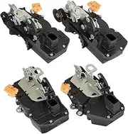 4x Door Lock Actuator Replace Parts Front Rear Left Right 15896624 15880052 25876390， Compatible For Chevy Avalanche 1500