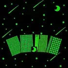 Realistic Glow in The Dark Stars and Moon, 500pcs Glow Stars and Shooting