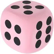DRESSOOS Dice Outdoor Foam Dice Eva Pink