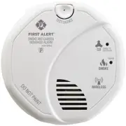 First Alert 1039839 Wireless Interconnected Smoke & Carbon Monoxide Alarm wit...