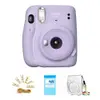 instax 拍立得 Instant Camera Lilac Purple mini 11 + Polar case + Photo line + 1-stage 迷你相冊