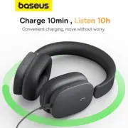 Baseus H1 Wireless Headphone 40dB ANC Active Noise Cancelling Earphone Headset
