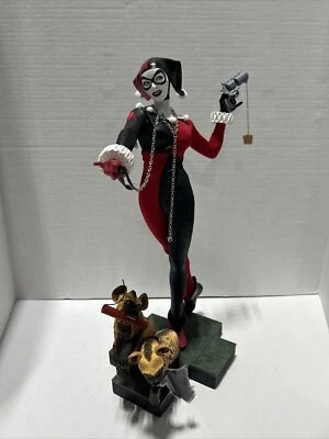 DC Direct Harley Quinn 1/4 Scale Museum Quality Statue Batman New No Box J1