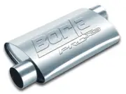 Borla For Universal Pro-XS 3in Inlet//Outlet Offset/Offset 14x9 1/2 X 4 Muffler