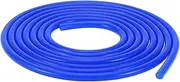 X AUTOHAUX 1 Pcs for Air and Water Silicone Vacuum Tubing Hose High Temperature Automotive Vacuum Line 10Ft 1/8" 3mm ID 2.5mm Thickness Blue 130PSI Max Pressure