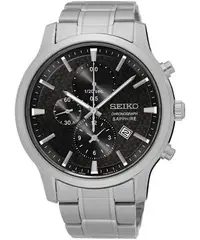 在飛比找Yahoo!奇摩拍賣優惠-SEIKO 帥氣三眼計時藍寶石鏡面腕錶(SNDG67P1)-