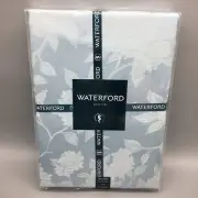 WATERFORD Blue Floral Hydrangea Jacquard Tablecloth 70x104 Formal 8-10 People