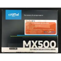 在飛比找蝦皮購物優惠-美光Micron Crucial MX500 4TB SAT